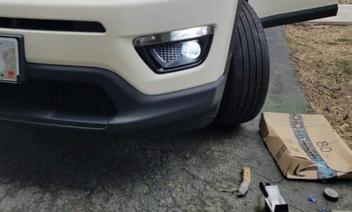 iJDMTOY Lâmpadas de substituição brancas de alta potência 15-SMD compatíveis com Jeep 2017-2020 Comp