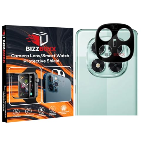 Image of Camera Lens Protector for Compatible with Redmi Note 14 Pro | Ultra-Clear Tempered Glass | Scratch Resistant | Anti-Fingerprint | Full Lens Coverage | Easy Installation