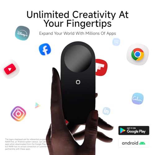 Image of INAIR Pod (Fan Version Active Cooling), Portable Spatial Station, AR Glasses Adapter for 6-Screen Expansion & PC Streaming, 3DoF Hovering, Supports XREAL, VITURE, RayNeo, Rokid and 3D Projectors