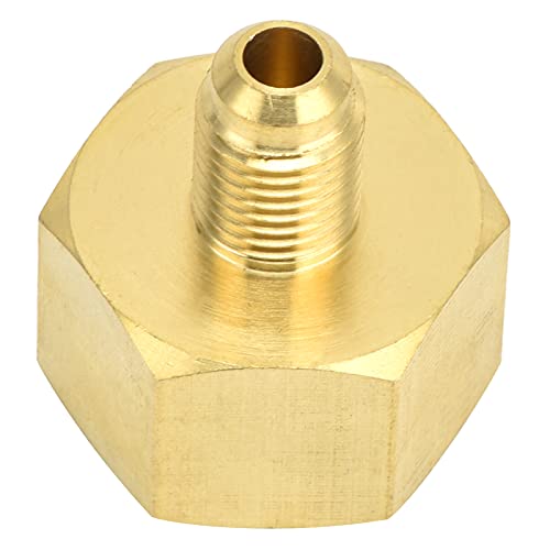 Image of Gavigain Air Conditioning Adapter, W21 to 1 /4SAE Air Conditioning Refrigerant Adapter, Suitable for R32, R134A, R407A, R404A, R422A, R422D, R507, R407C, R417A, R437A, R407F Refrigerants.
