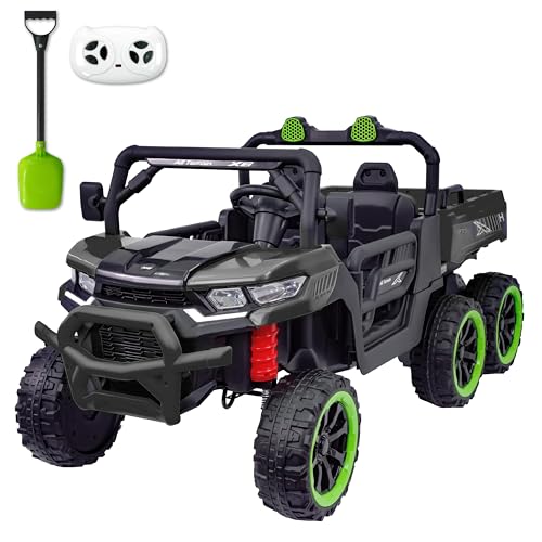 HEIMILI Kids Electrick Dump Truck,24V Ride on UTV up to