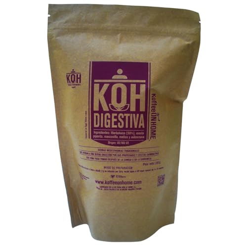 KoffeeONHOME Infusión Natural Digestiva - Granel 200g