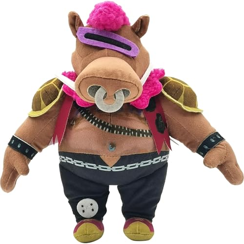 Peluche Bebop TMNT Mattel doudou Tortues Ninja Mutant Mayhem figurine textile 3 ans