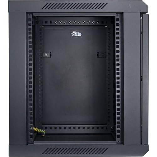 Rack 9U Inter-Tech SMA-6409 coffret informatique mural noir
