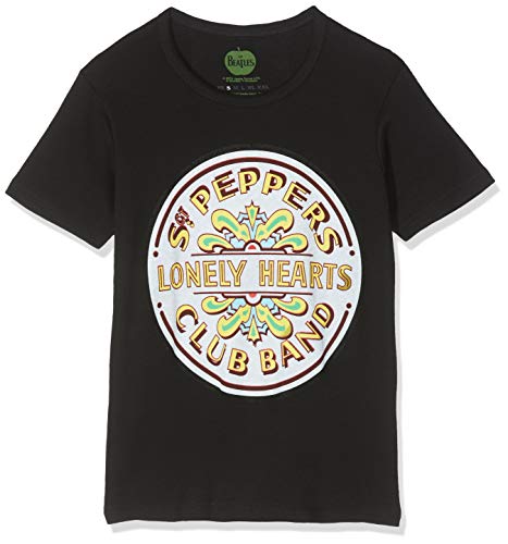 Femme The Beatles Sgt Pepper avec fixation Skinny T-shirt - Les Beatles, Paul McCartney, John Lennon, RIngo Starr, George Harrison Femme The Beatles Sgt Pepper avec fixation Skinny T-shirt