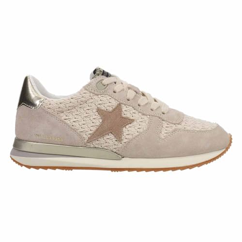 VINTAGE HAVANA Womens Rock Metallic Slip On Sneakers Shoes Casual - Beige