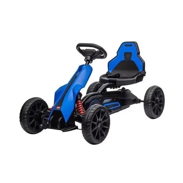 Go-kart à pédale Speedster bleu voiture à pédales enfant 4-8 ans