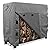 KHOMO GEAR 4 Log Rack Cover 4ft, 4 Feet, Grey