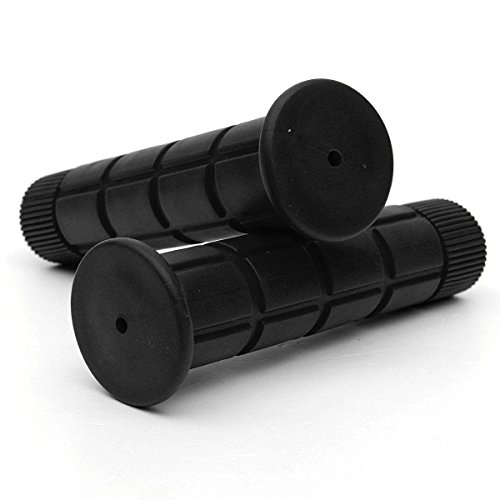 Coolrunner Bicycle Handle Bar Mushroom Grips Bmx For Boys And Girls Bikes (Black)… #TOP2