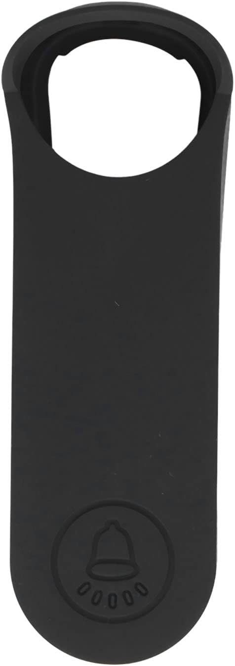 Silicone Case for Googlenest hello Doorbell (Battery)2021, Weatherproof Nestdoorbell Silicone Case Protective Doorbell Silicone Skin Case(Black)
