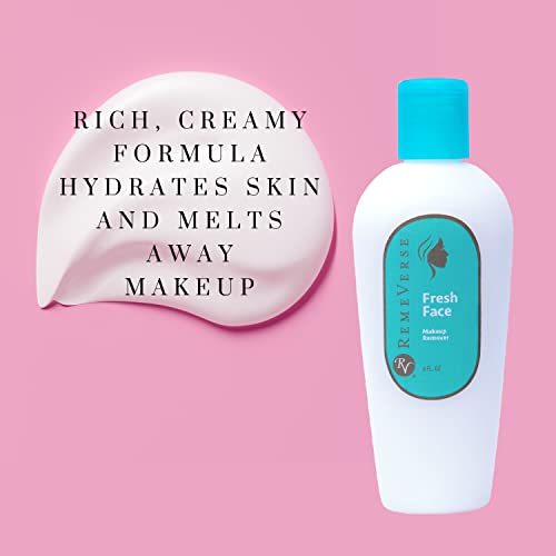 Fresh Face Makeup Remover Lotion; Removes Makeup Quickly Using A Moisturizing Formulation. Leaves Skin Soft And Dewy. For Daily Use. #TOP2