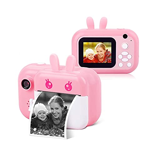 HeiDD Instant Camera for Kids Camera for Girls 24MP Kids Digital Camera, 2.4