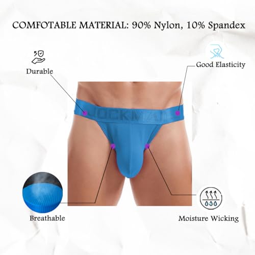 JOCKMAIL 2Pack/PCS Mens Briefs Underwear Breathable Mesh Low Waist Comfort Underwear Briefs Men Underpants4