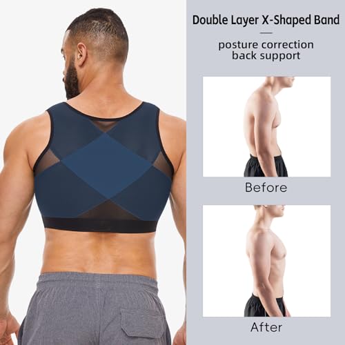 MISS MOLY Mens Gynecomastia Compression Corset Chest Binder Slimming Vest Tank Top Shapewear Undershirt3