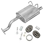honda auspuffanlagen Auspuff Kompatibel mit Honda Civic 1.4i 75/90PS Fliessheck 3-Türig 1996-12/2000 Auspuff Endtopf KIT