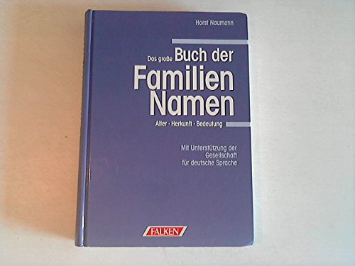 Duden Familiennamen: Herkunft Und Bedeutung www.amazon.de