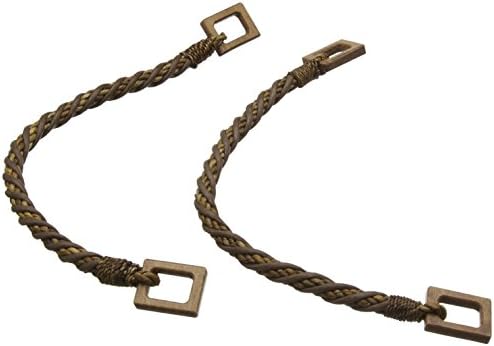 Prym Bag Handle, Dark Brown, 48 cm, Braun, 2 Stück