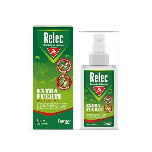 Relec Extra Fuerte Spray Antimosquitos, Repelente de Mosquitos, Eficaz Contra El Mosquito Tigre, Eficacia y Protección Contra las Picaduras de Mosquitos en Condiciones Extremas y Zonas Tropicales