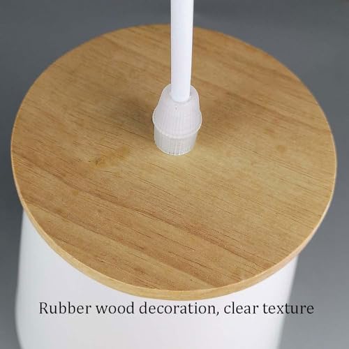 Lampe à suspension LED moderne blanche réglable pour éclairage de cuisine - 5