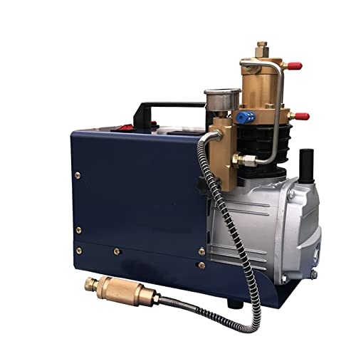 Compresor de aire eléctrico de 1,8 kW y 40 Mpa, bomba de aire de alta presión, inflador neumático PCP con válvula de seguridad de alta presión,Amplia gama de aplicaciones