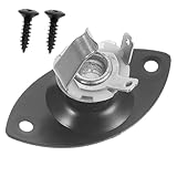 MILISTEN Gitarre Jack Platten Ersatz Klinkenplatten Für Gitarren Mit Schrauben Gitarrenzubehör Gitarrenwerkzeuge Tonabnehmer-buchsenplatten Gitarrenausstattung