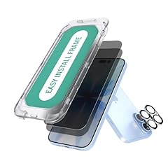 Privacy Screen Protector + Lens Covers