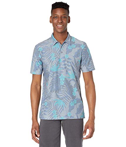 TravisMathew Break The Bank Polo Heather Grey 2XL