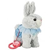 Realistic Bunny Toy, Plush Interactive Bunny Toys, Interactive Electronic Pet for Toddlers, Robot Pet for Kids
