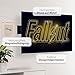 Displate Official Fallout Metal Poster Magnetic Mounting Licensed Artwork Modern Wall Decor Fallout Neon Poster 26.6x18.9 inch