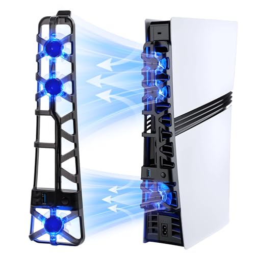 Mcbazel PS5 Prop pt@ É݌vu[Cg Q[pVXe [@\/USB3.0|[g/z[fUC PS5 SlimΉ-ubN