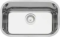 Cuba Tramontina Lavínia 47 BL em aço inox alto brilho 47x30 cm