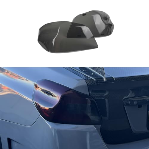 Tint My Light Smoked Acrylic Taillight Lamp Covers for Subaru WRX/STI 2015-2021