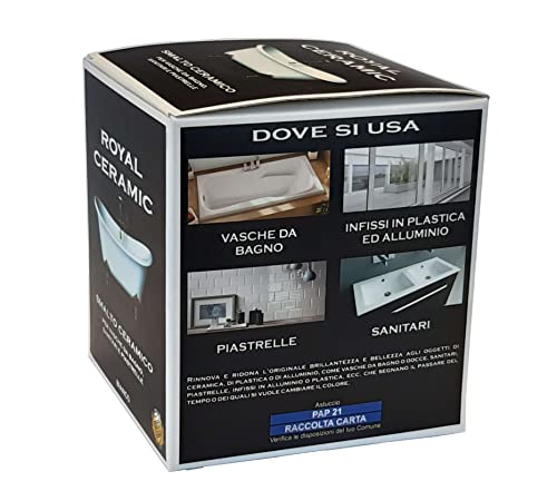 Brava RC3 Royal Ceramic Smalto per Vasche da Bagno, Bianco, 375 ml - 3