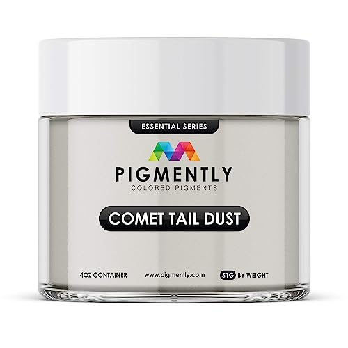 Ultra Clear Epoxy Pigment Powder | Essential Series Resin Mica Powder for Art, Craft, Jewelry & Candle Making - Comet Tail 51g