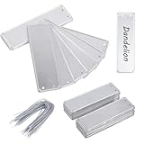Metal Plant Labels, Aluminum Plant Tags, Aluminum Plant Label for Seedlings Garden Tree, Double Sided Write on Labels for Outdoor, Waterproof Metal Tags（50 Pcs）