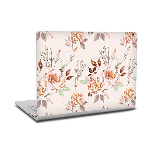 Évitez les rayures sur Surface Book 2 - Skin autocollant fleur lisianthus beige