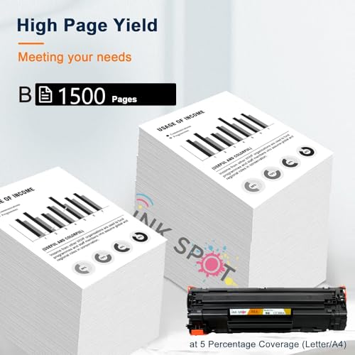 Image of INKSPOT 88A for CC388A Toner Cartridge for aserjet P1007, P1008,M1213nf, M1136MFP, M126nw MFP, M1218nfs, M128fw MFP, M128fn MFP, M226dw, M226dn (TN-88A 1PIC)