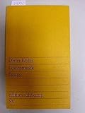 Löwenmusik. Essays (edition suhrkamp) - Dieter Kühn 