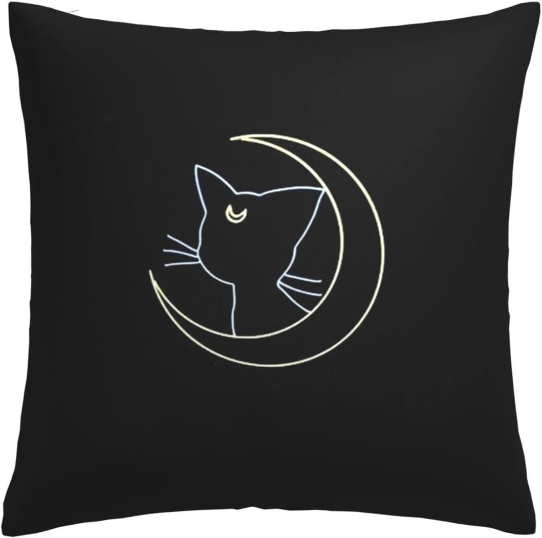 ルナ セーラームーン 柔らかい 四角 バネ 枕カバー 家 飾る クッションカバー に適用する ソファー 寝室