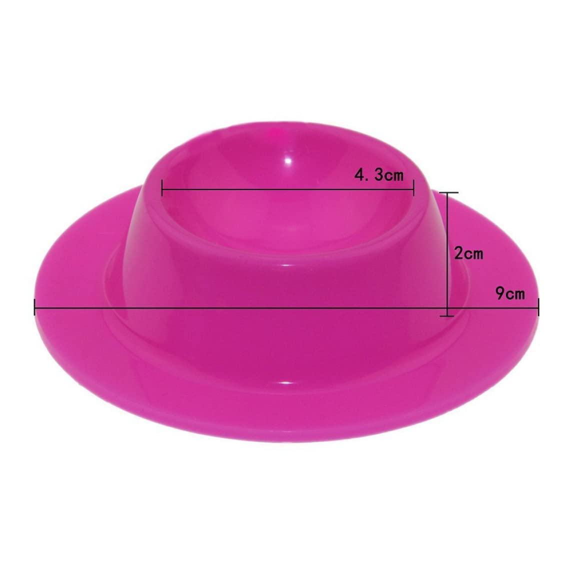 Portauova TRACOMPAN Set 6 Pezzi - Impilabili Per Uova Sode E In Camicia - Plastica Bianca Lavastoviglie - Foto 7
