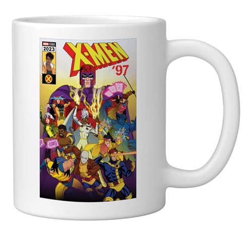Taza de cerámica Marvel Studios X-Men 97 Magneto y equipo miniatura 2
