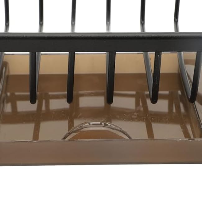 Yosoo Sponge Holder, Kitchen Sink Organizer, Hanging Faucet Drain Rack, Space Aluminum, Ideal for Round Faucets (Grey)