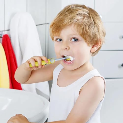 Zahnbürste mit 3 Borsten, Astronauten-Design, manuelle Zahnbürste, 3 Borsten, Zahnpflegebürste für, Mädchen, Familie, Freunde – Bild 3