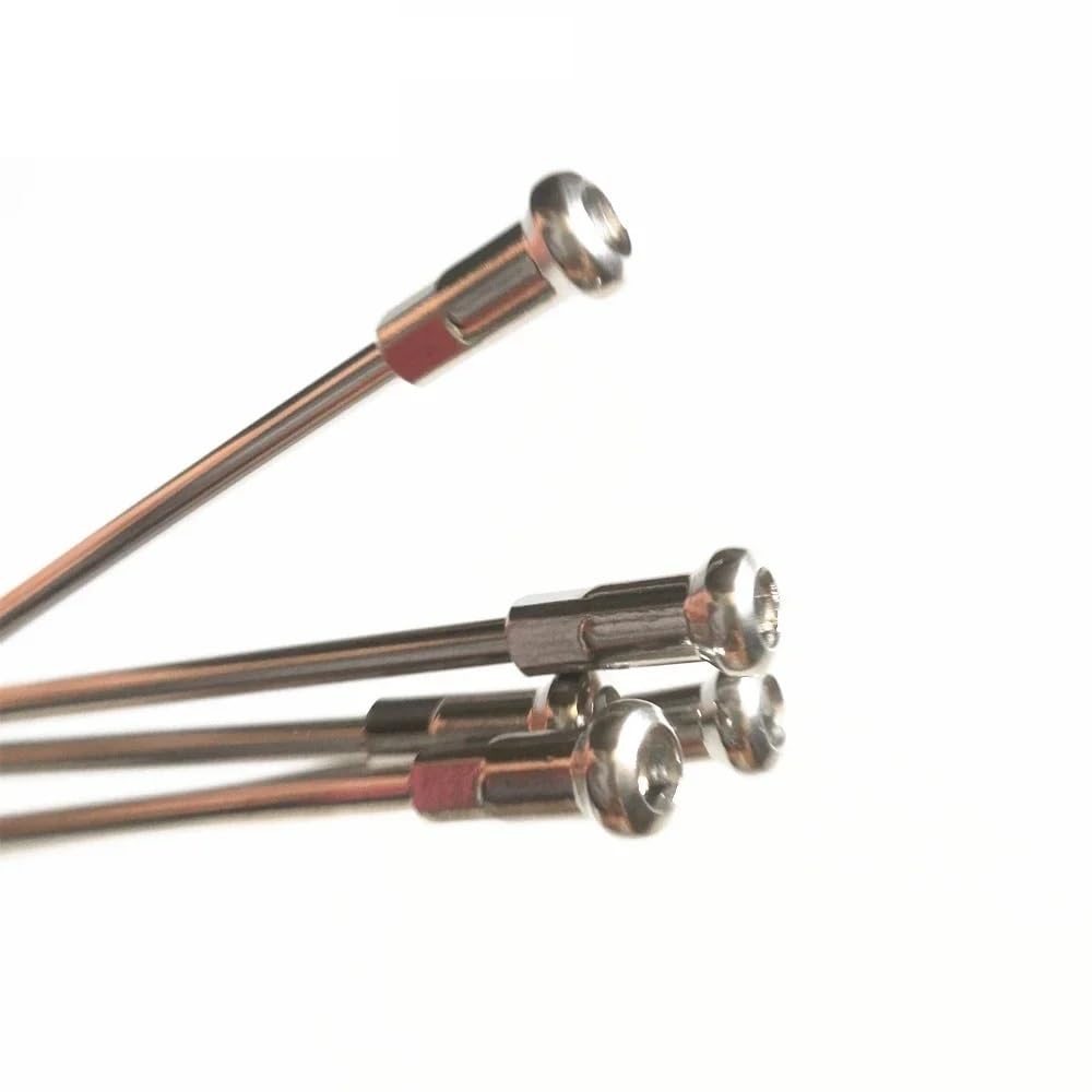 Raggi Bici 10G Materiale In Acciaio Inox 304 Nastro Colore Raggi Moto J-bend Diametro 3.18mm Bici Elettrica Con Tappi 36 pz/lotto Raggi Per Bicicletta(3.18mmX150mm)
