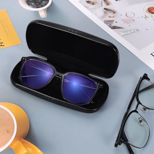 Metal Eyeglass Case, Glasses Case Hard Shell, Aluminum Spectacles Box Sunglasses Case for Men Women, Reading Glasses Holder