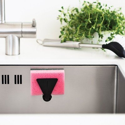 Porte-Éponge Pour Évier De Cuisine, Sangle Réglable Séchage Rapide