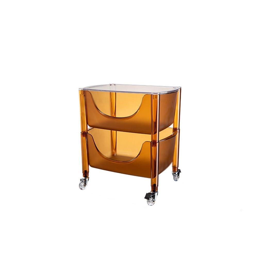 Support de rangement en acrylique TUSUOD, table de chevet style nordique