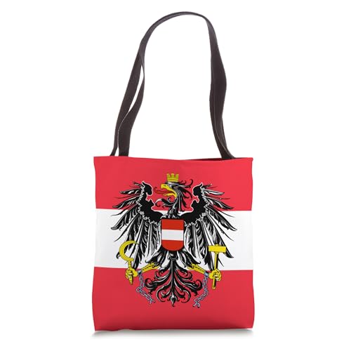 AUSTRIA COAT OF ARMS FLAG EAGLE VIENNA SALZBURG Tote Bag