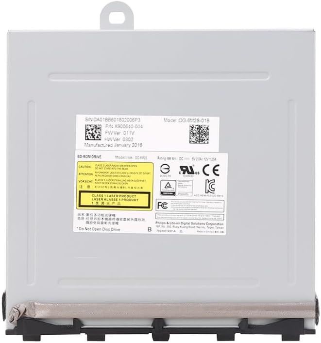 Electronics Video Games Replacement Parts Accessories Blu-Ray Internal Optical Disk Drive Replacement Lite-On DG-6M1S-01B DG-6M1S 6M2S for X-Box One