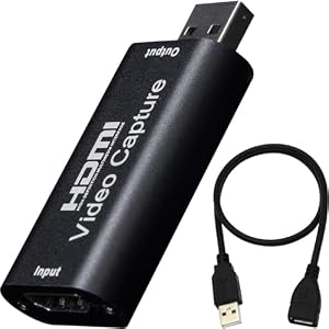 Blueavs HDMI Videoaufnahmekarte 1080P USB 2.0 Grau